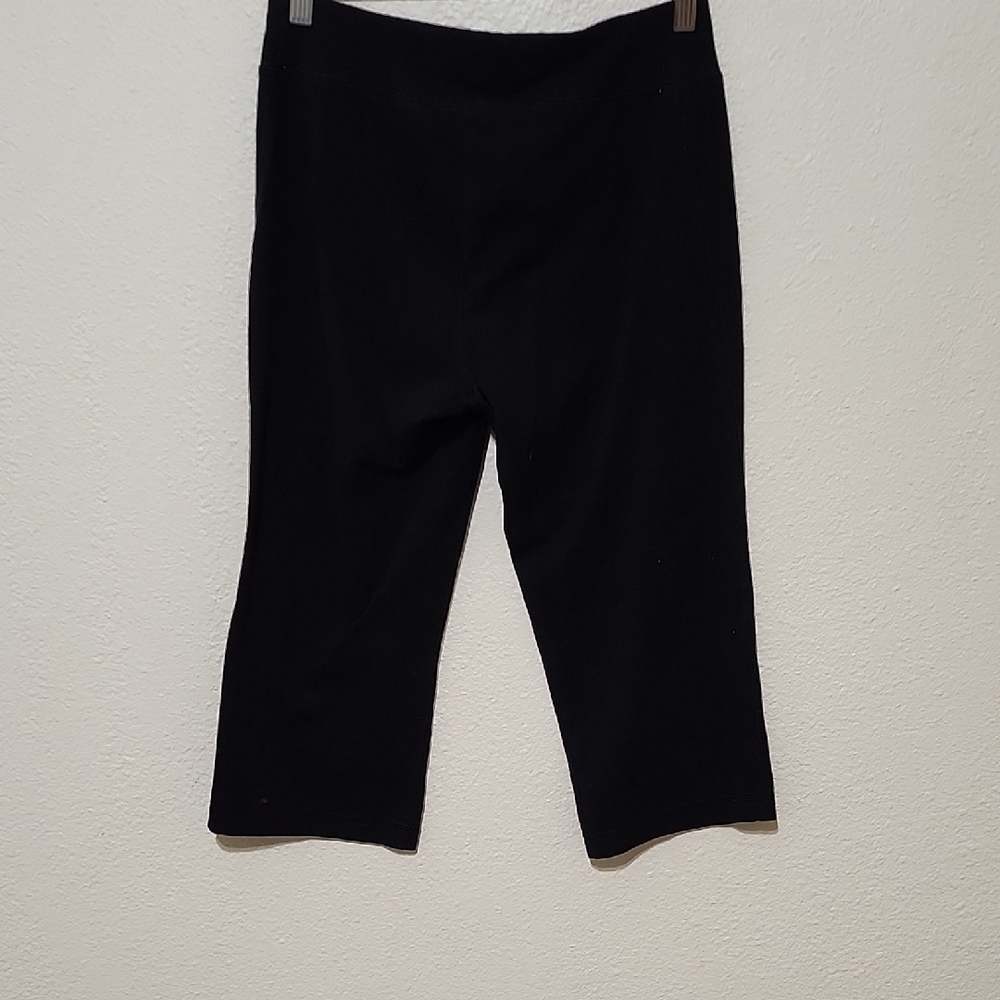 Danskin Black Capris Sleek Versatile Design - Picture 5 of 5